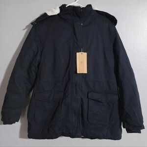 Wenven Women's Winter Warm Sherpa Lined Jacket Heavy Parka Coat with Hood